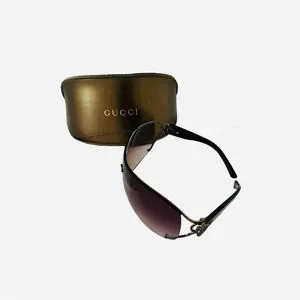 Gucci | Accessories | Gucci Sunglasses With Case Crystal Gg  display picture 1